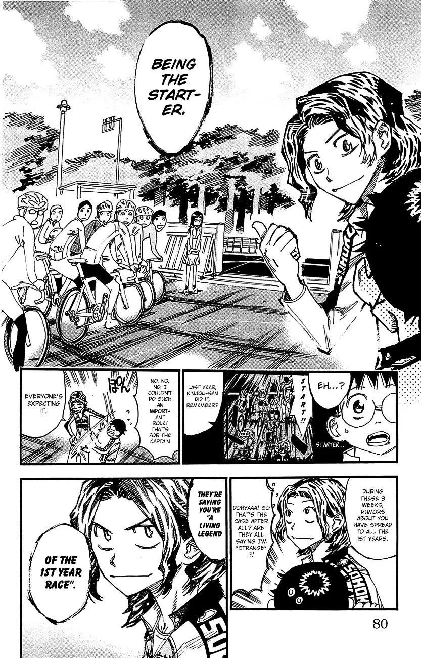 Yowamushi Pedal Chapter 264 page 13