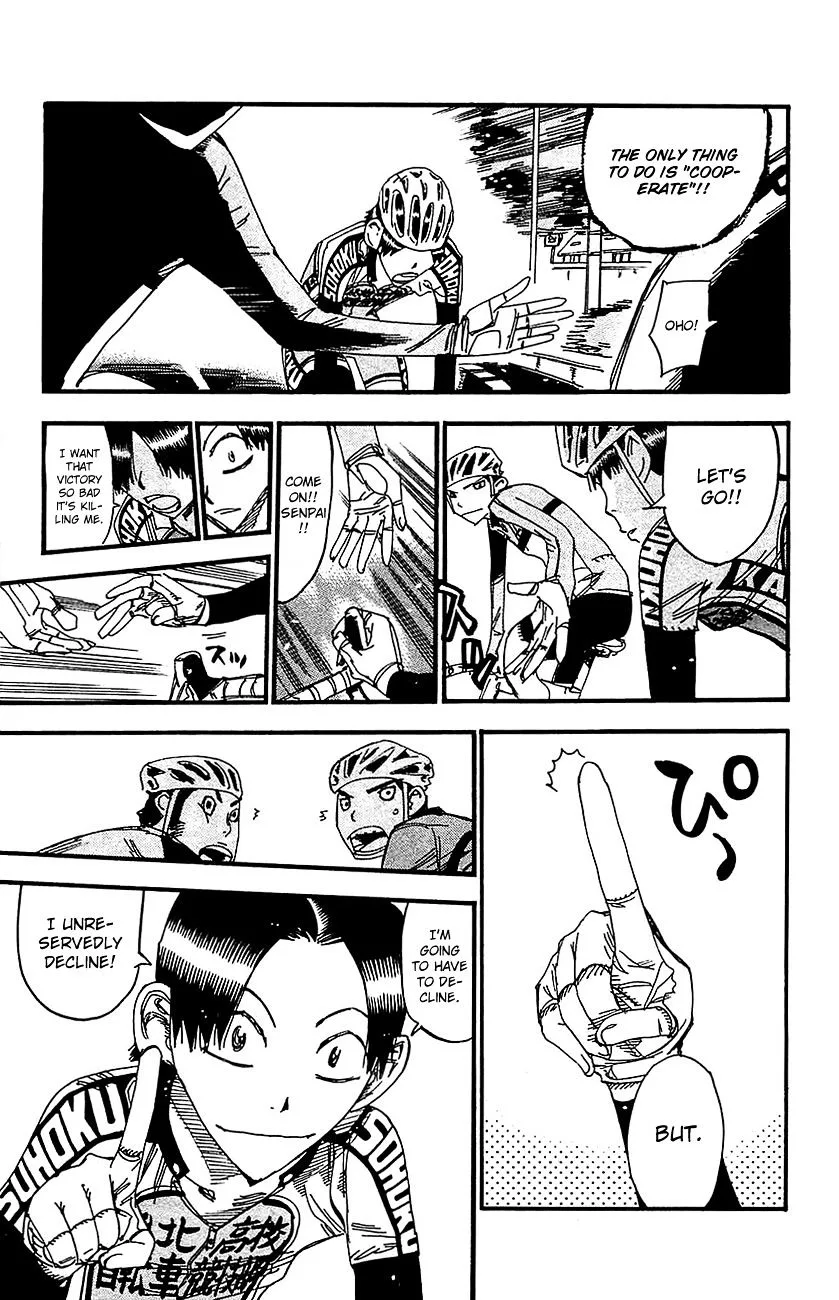Yowamushi Pedal Chapter 265 page 16