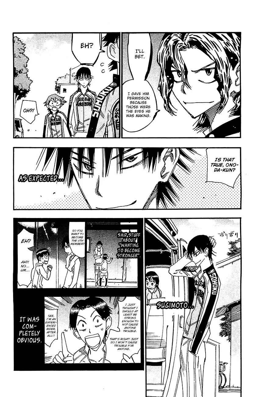 Yowamushi Pedal Chapter 265 page 2