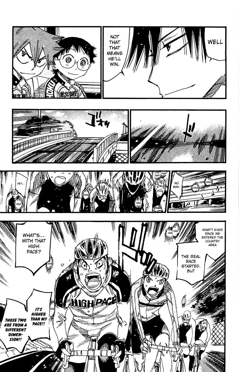 Yowamushi Pedal Chapter 265 page 18