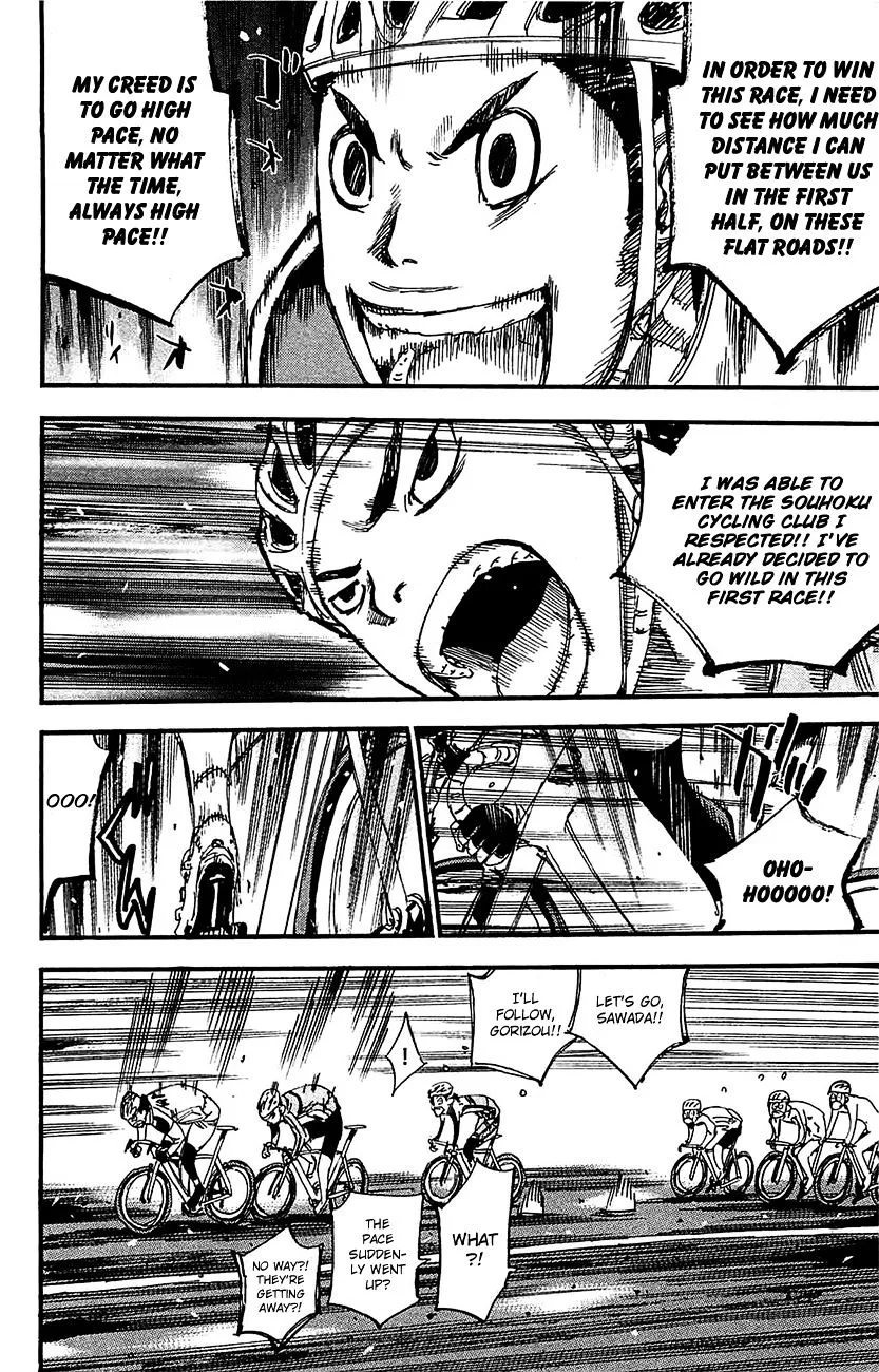 Yowamushi Pedal Chapter 265 page 11