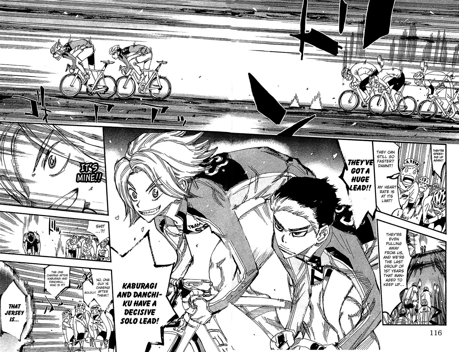 Yowamushi Pedal Chapter 266 page 8