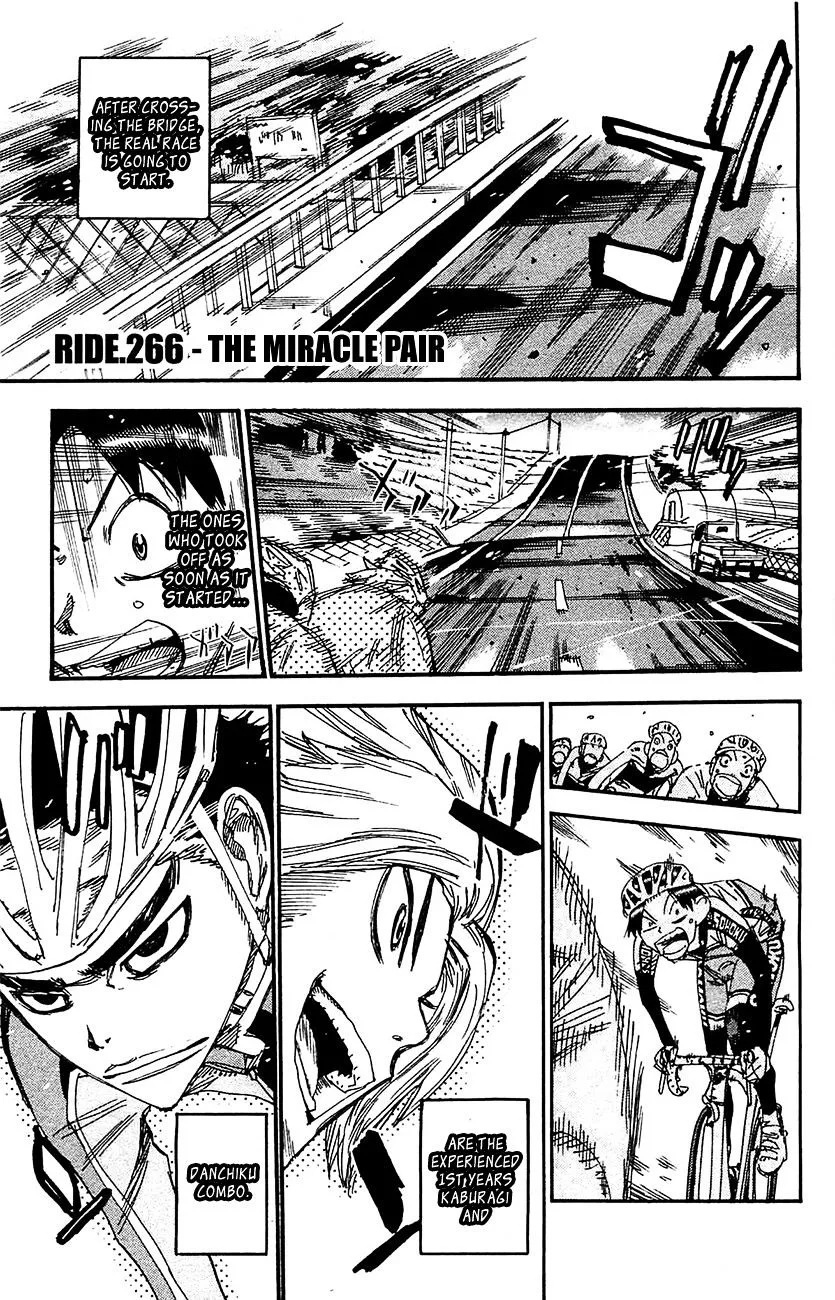 Yowamushi Pedal Chapter 266 page 1