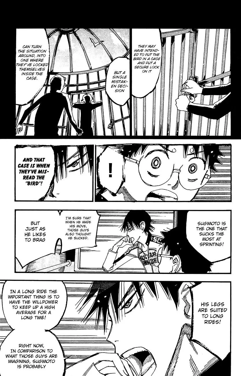Yowamushi Pedal Chapter 267 page 15