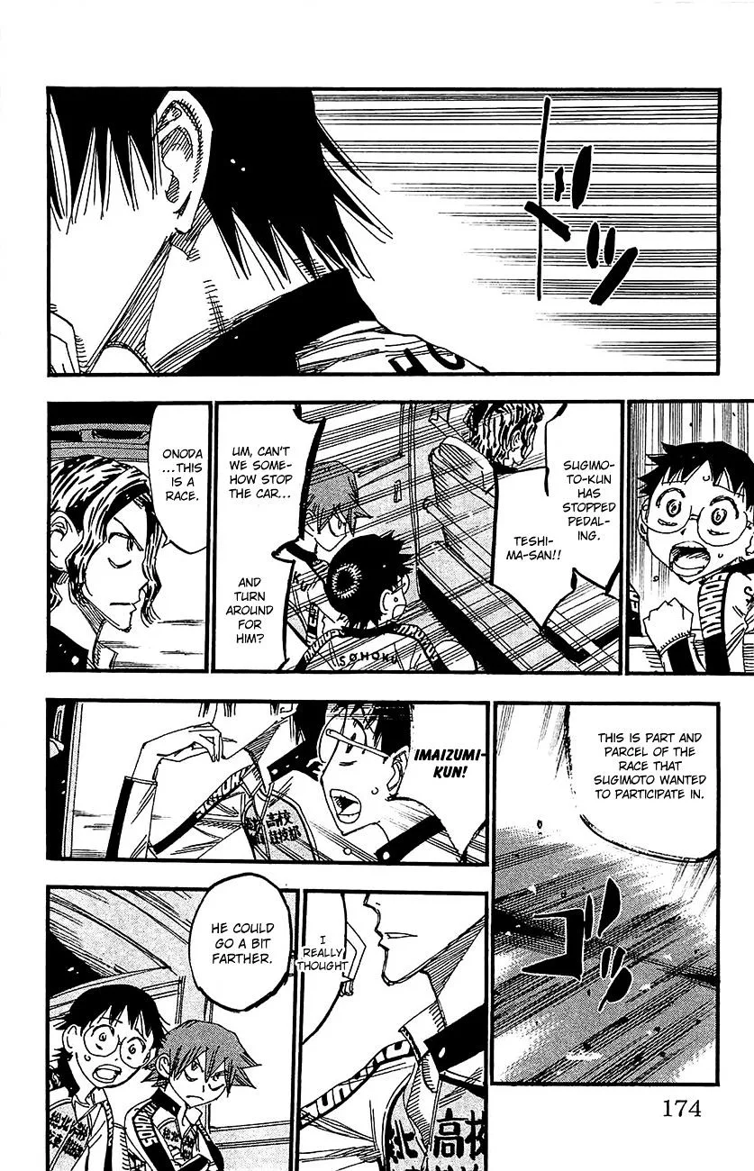 Yowamushi Pedal Chapter 268 page 17