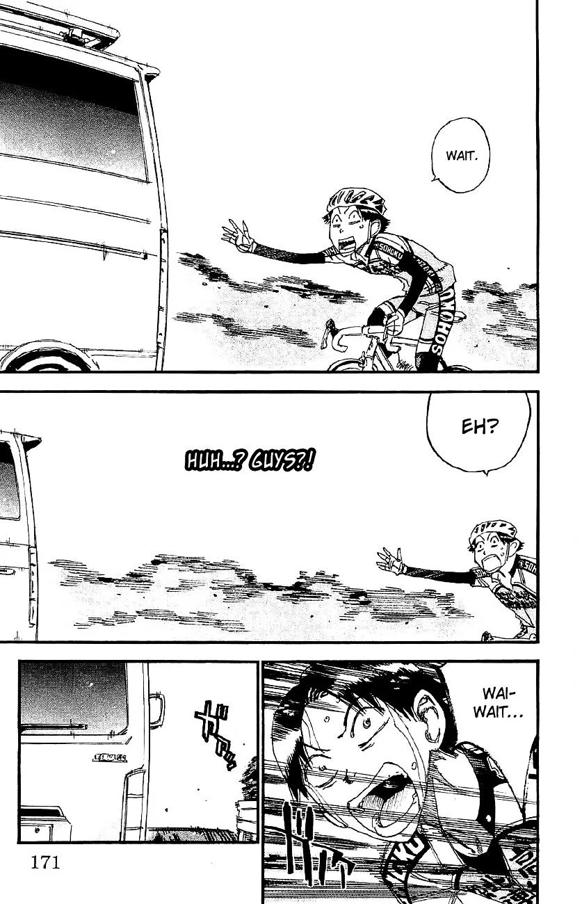 Yowamushi Pedal Chapter 268 page 14