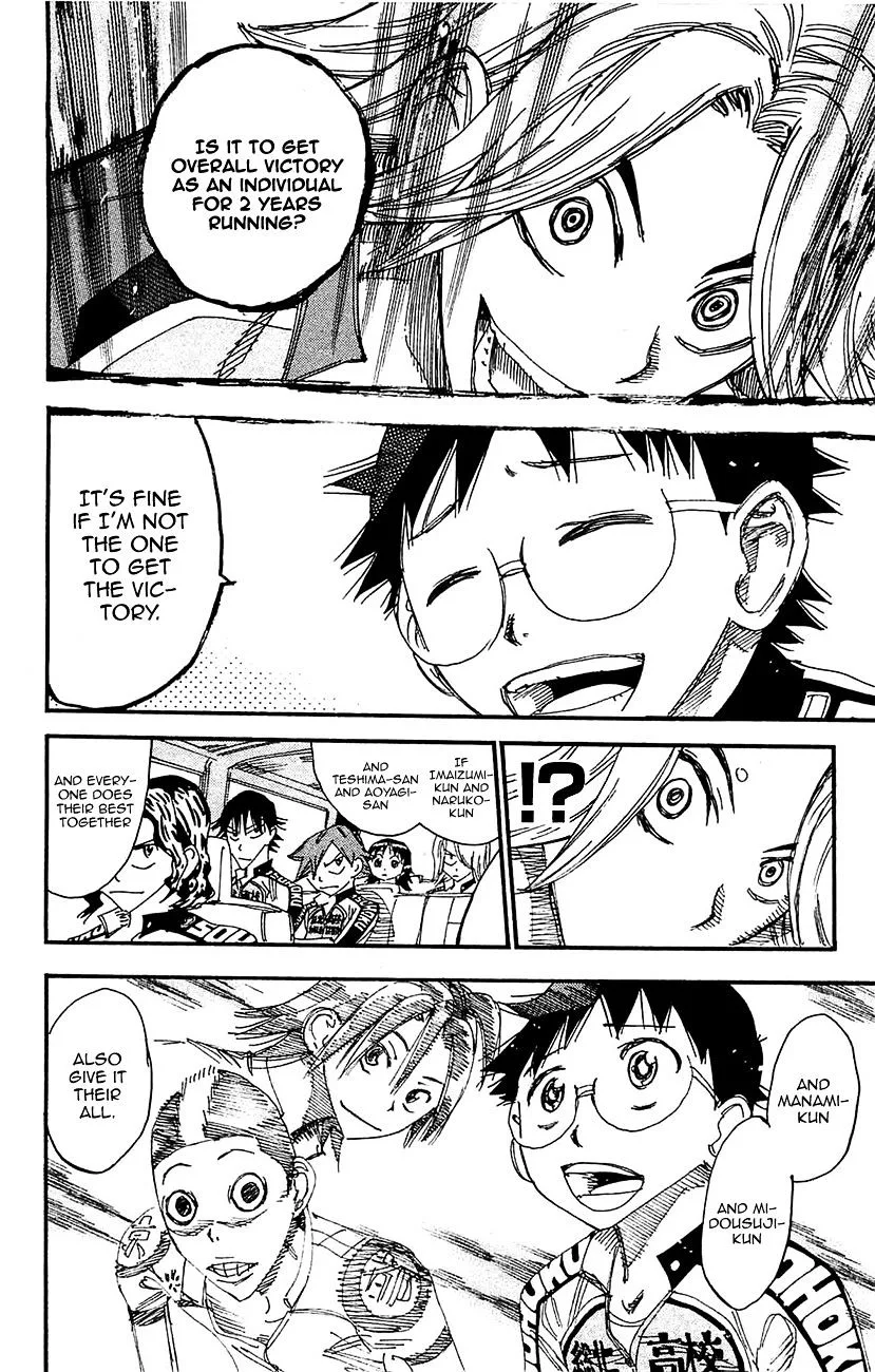Yowamushi Pedal Chapter 269 page 13