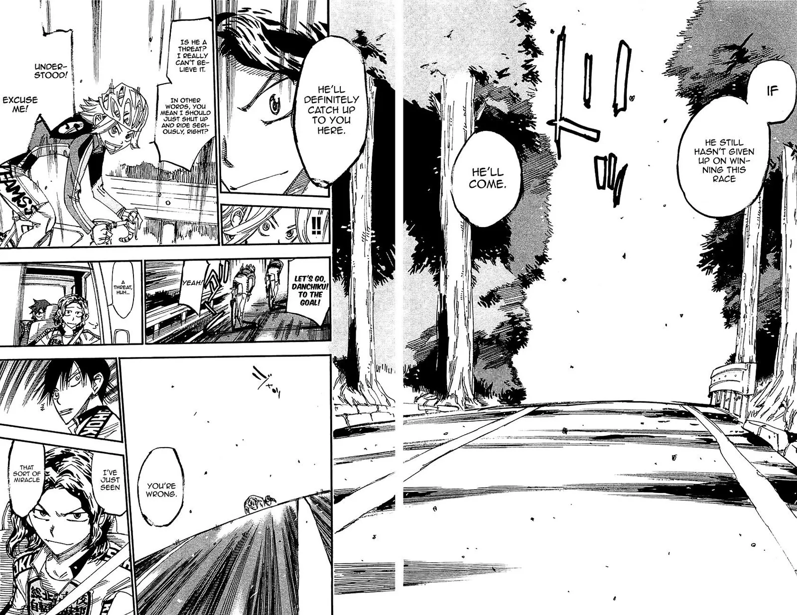 Yowamushi Pedal Chapter 269 page 17