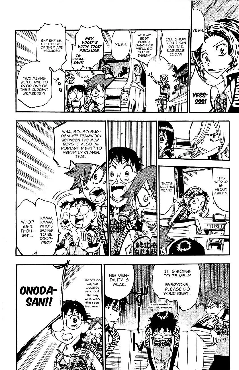 Yowamushi Pedal Chapter 269 page 10