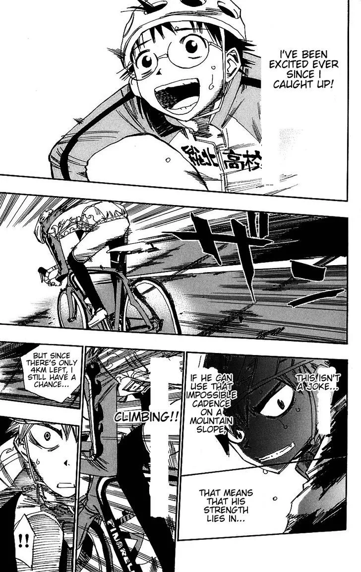 Yowamushi Pedal Chapter 27 page 9