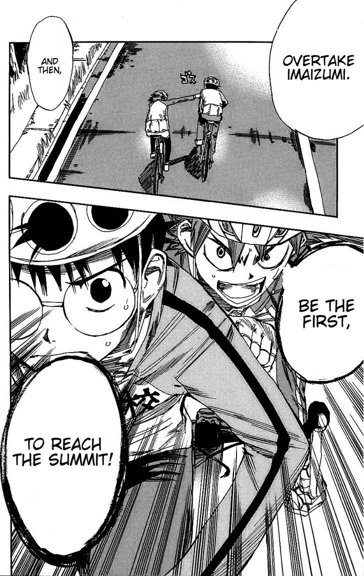 Yowamushi Pedal Chapter 27 page 21