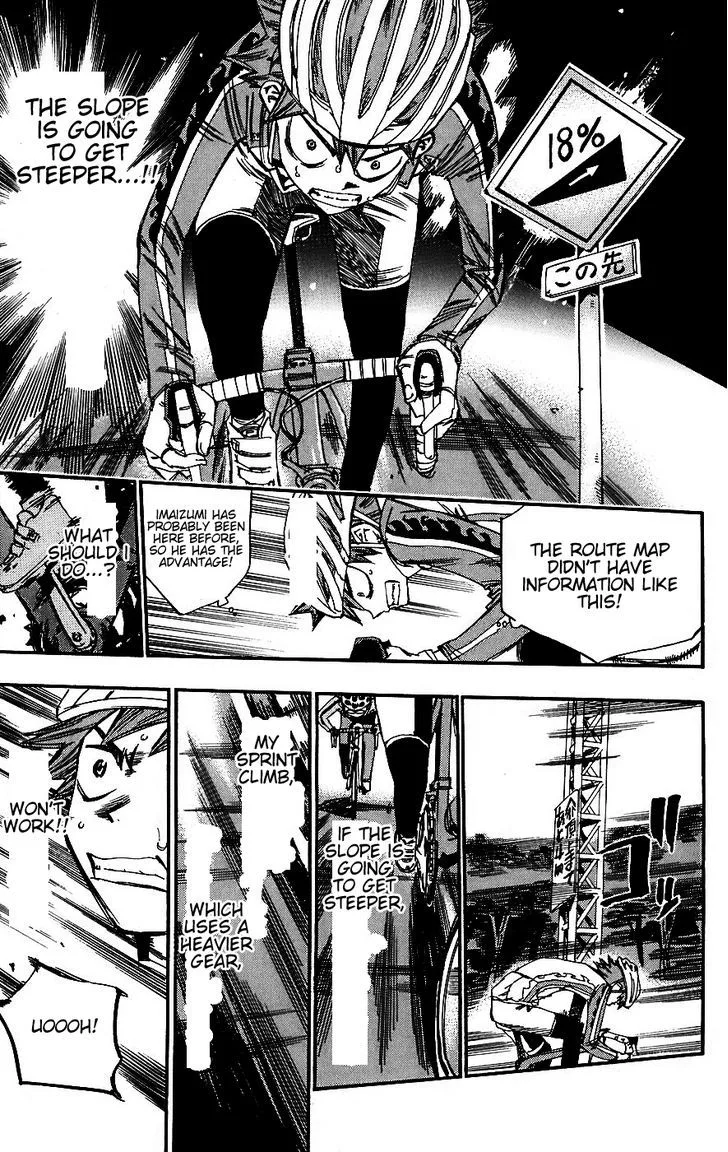 Yowamushi Pedal Chapter 27 page 13
