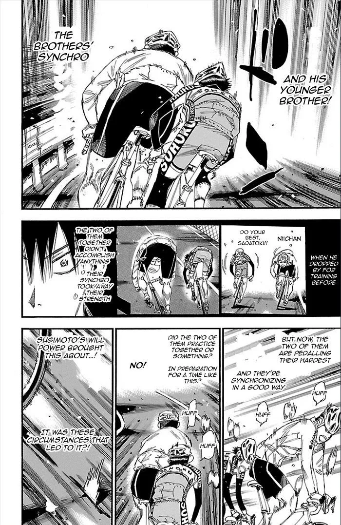 Yowamushi Pedal Chapter 270 page 8