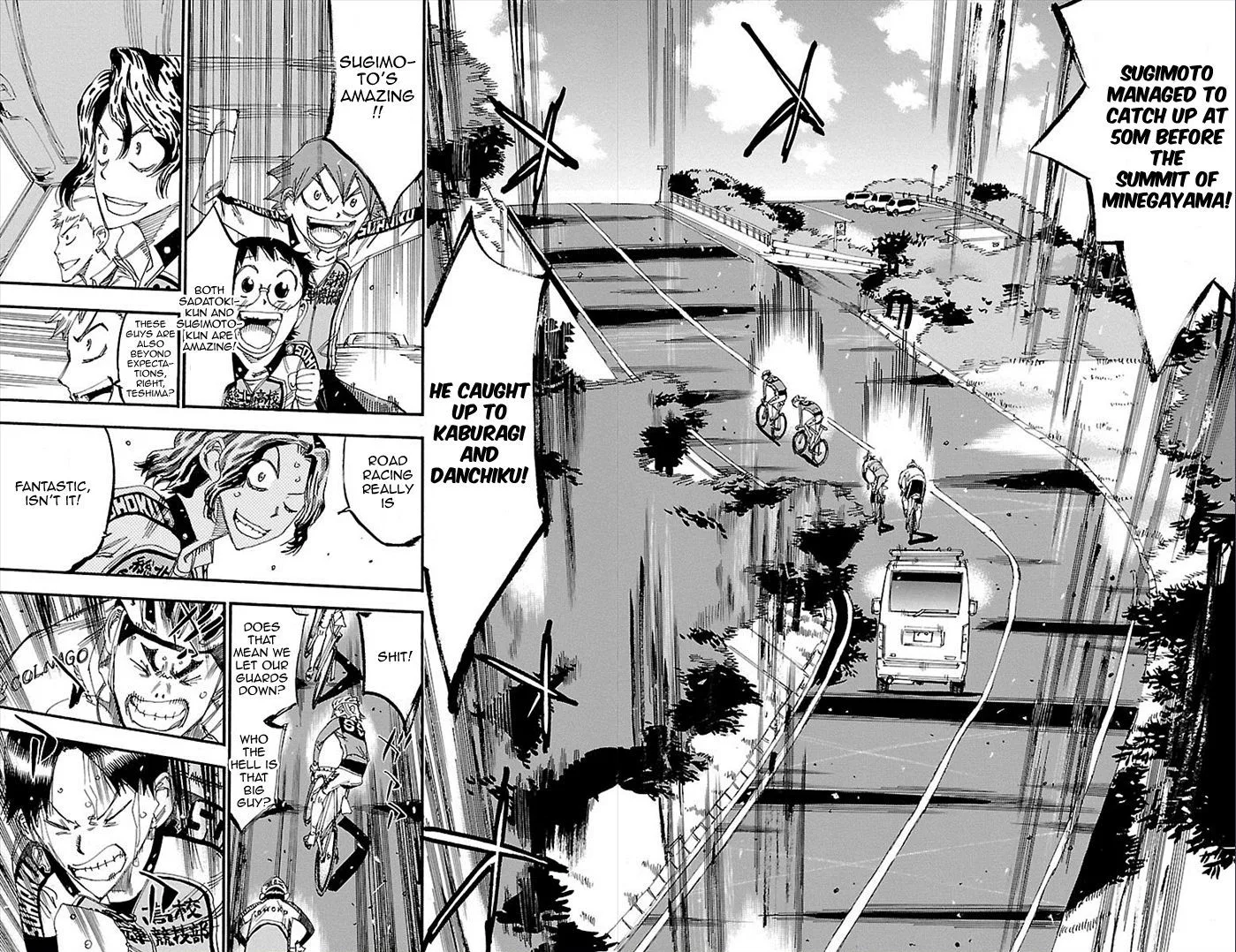 Yowamushi Pedal Chapter 270 page 19