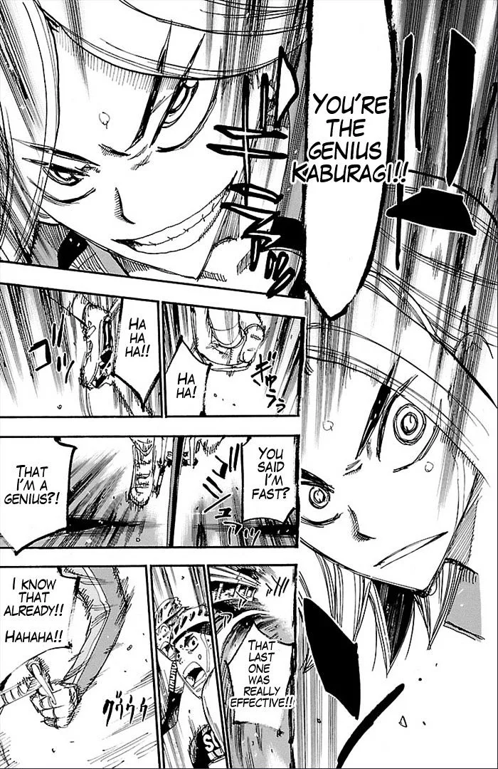 Yowamushi Pedal Chapter 271 page 17