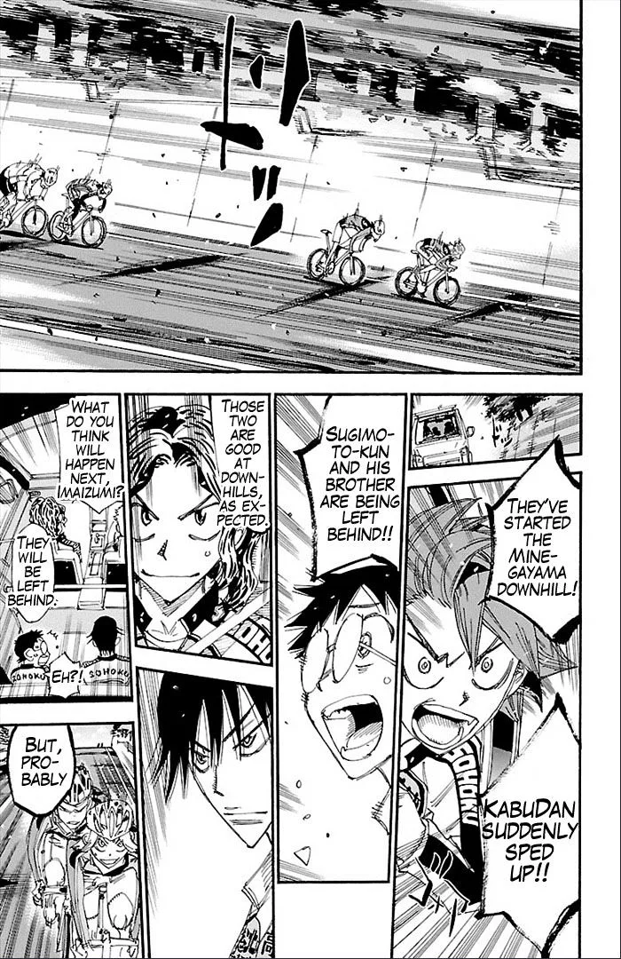 Yowamushi Pedal Chapter 271 page 9