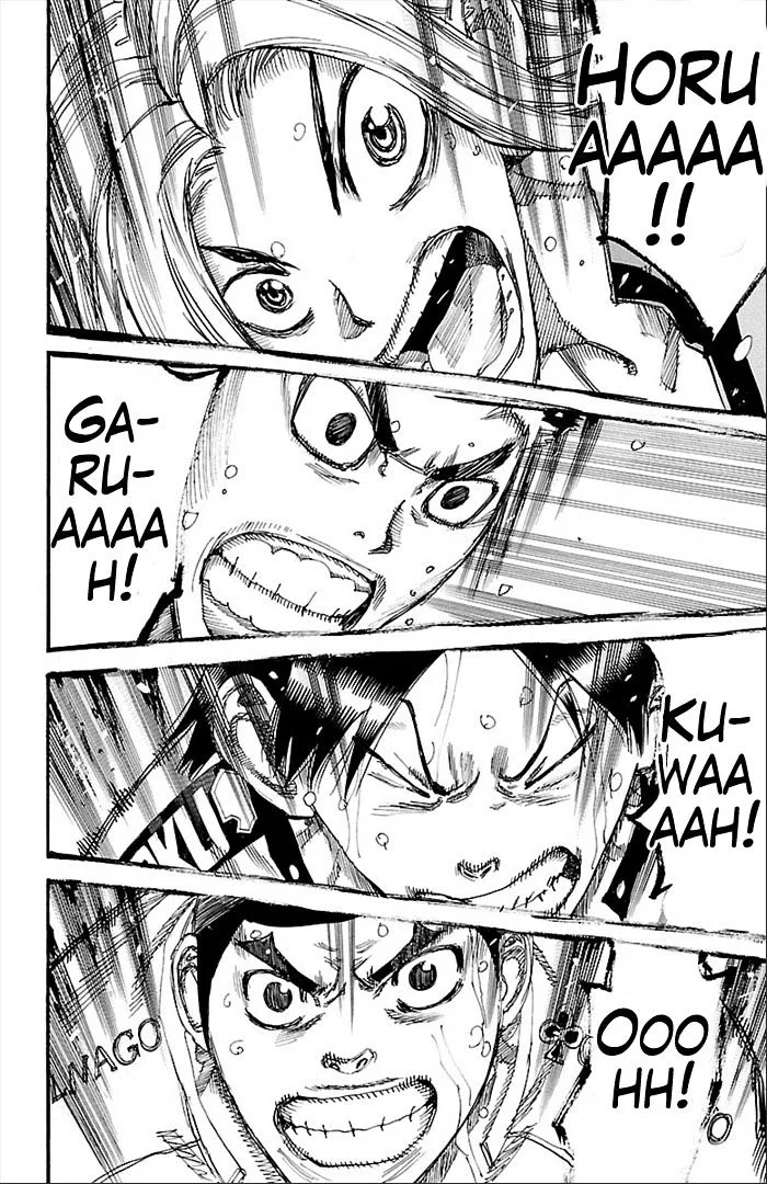 Yowamushi Pedal Chapter 271 page 4