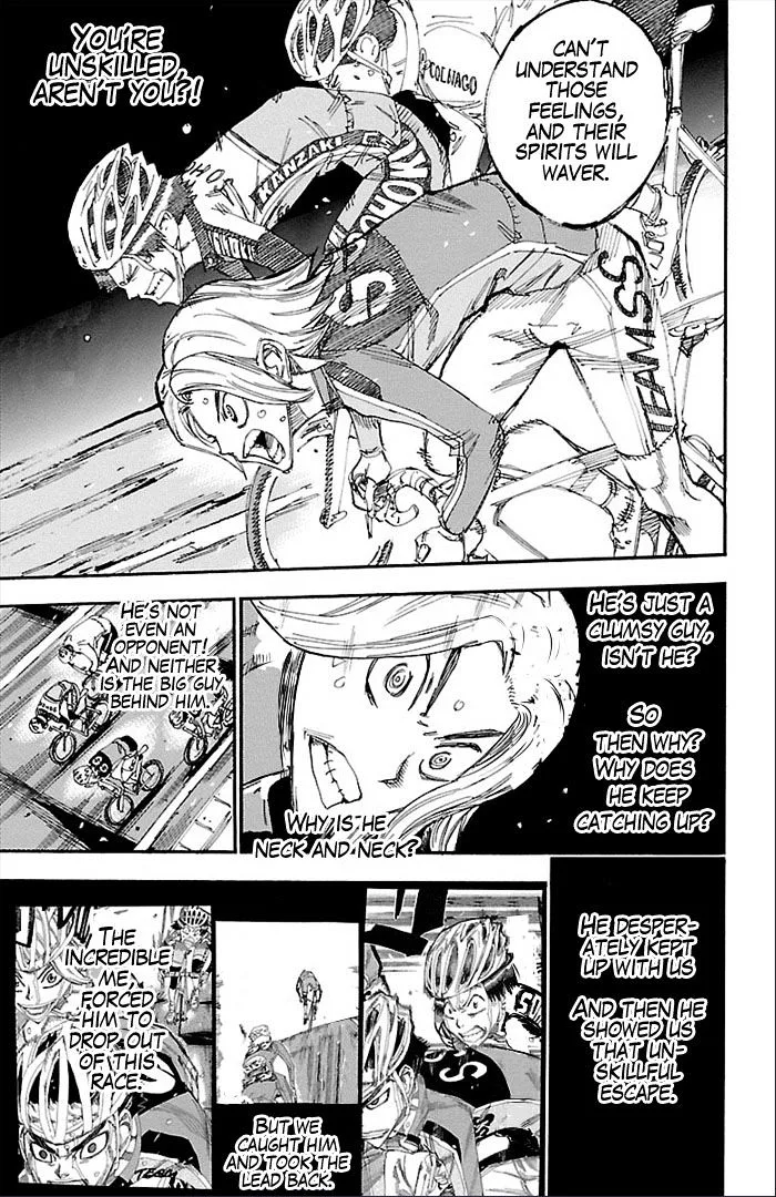 Yowamushi Pedal Chapter 271 page 13