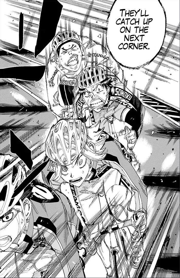 Yowamushi Pedal Chapter 271 page 10