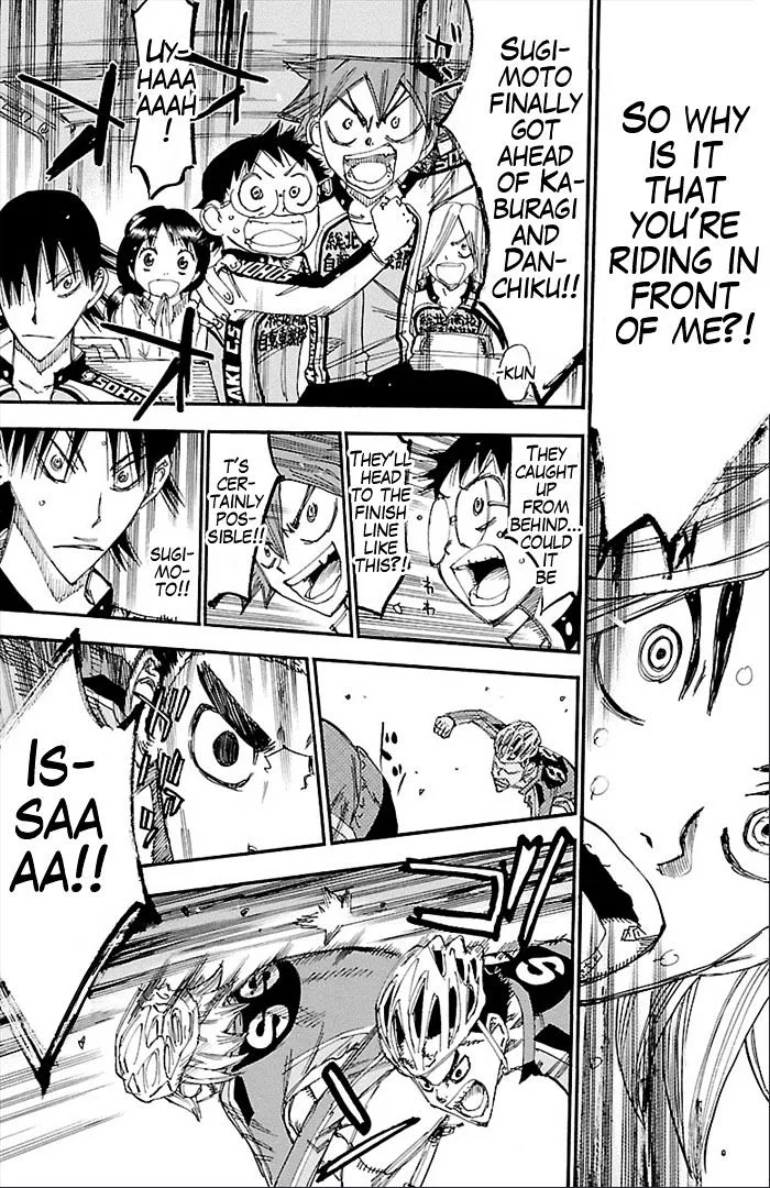 Yowamushi Pedal Chapter 271 page 15