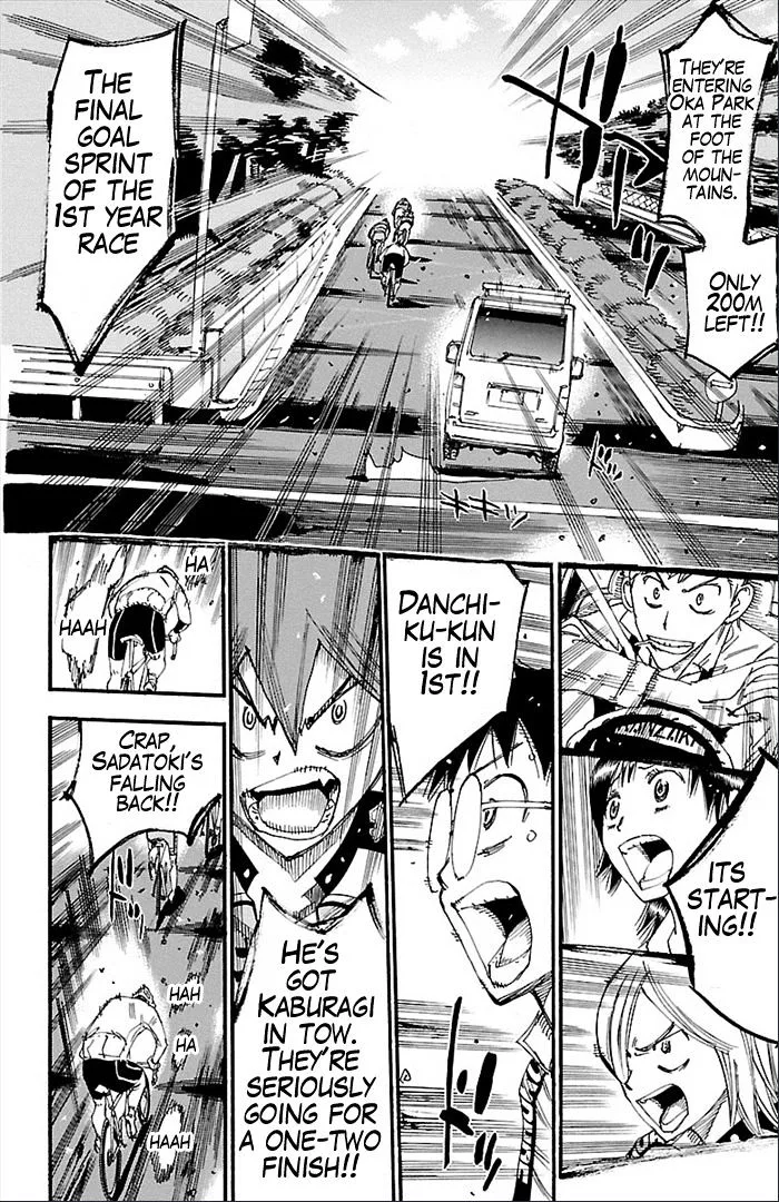 Yowamushi Pedal Chapter 272 page 4