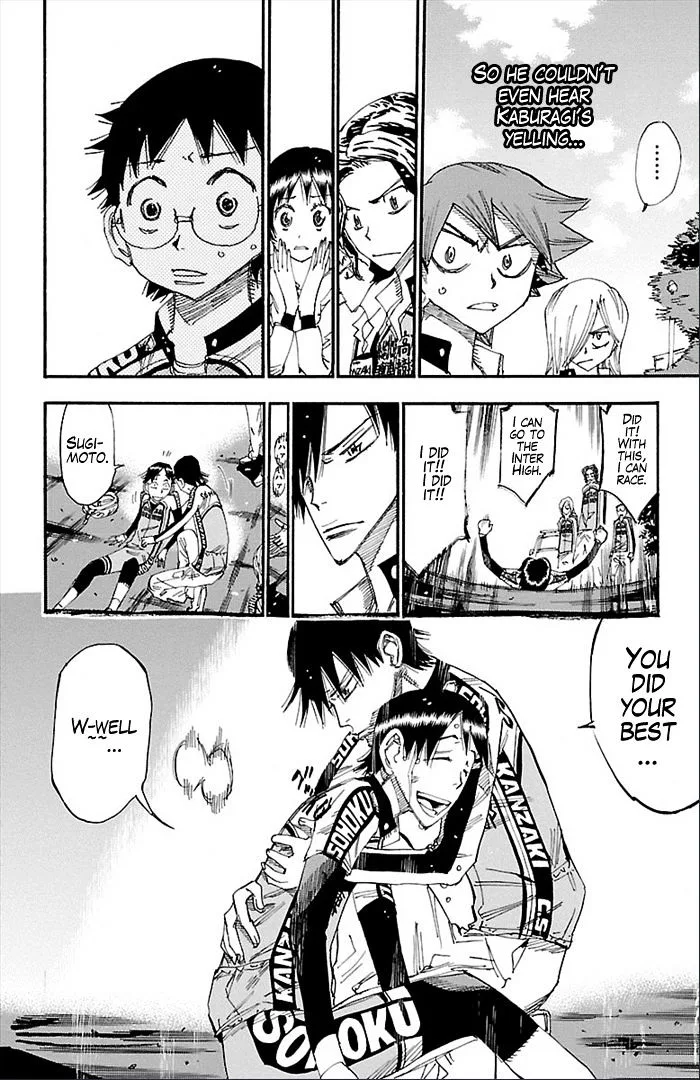 Yowamushi Pedal Chapter 272 page 17