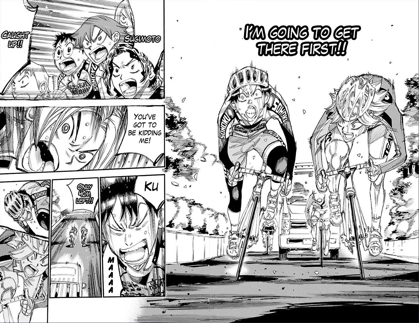 Yowamushi Pedal Chapter 272 page 11