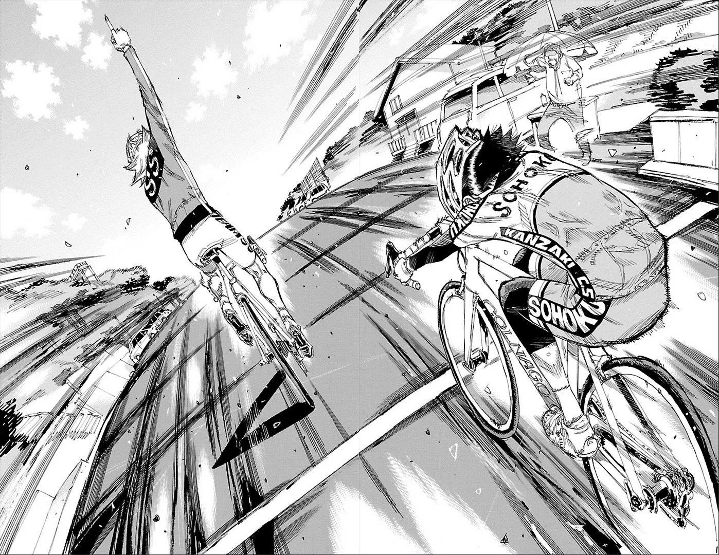 Yowamushi Pedal Chapter 272 page 14