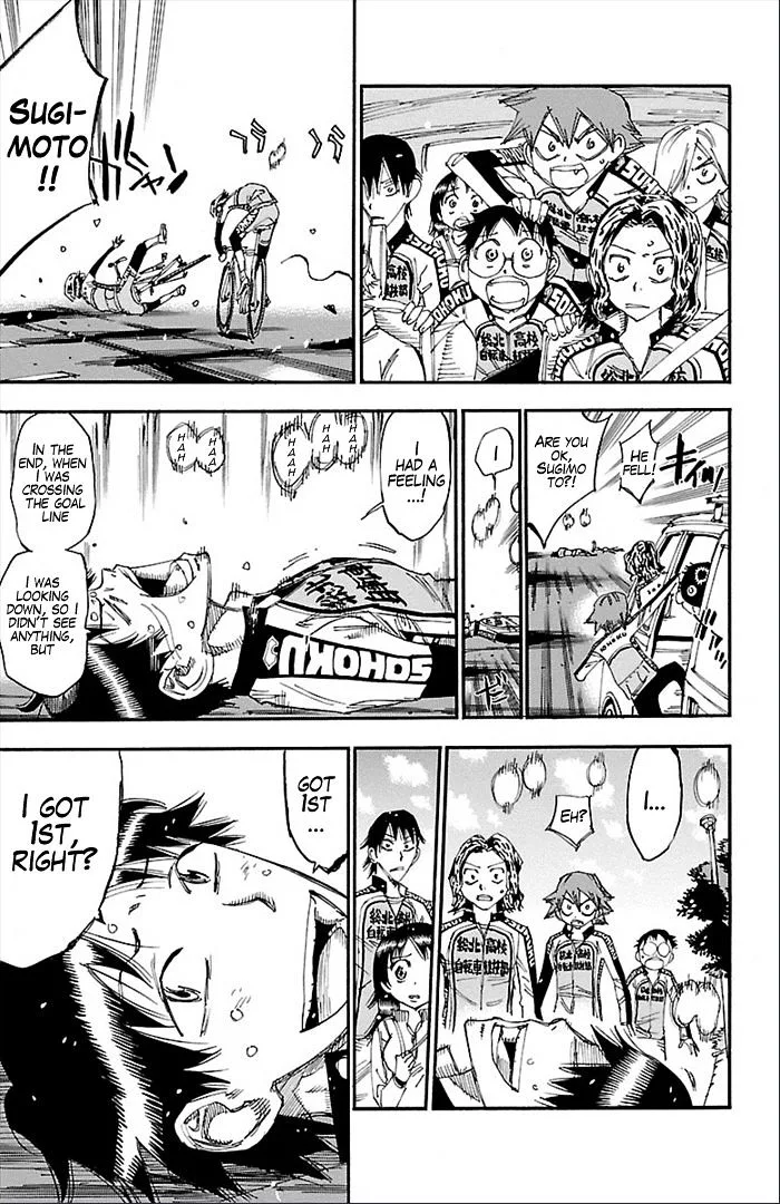 Yowamushi Pedal Chapter 272 page 16