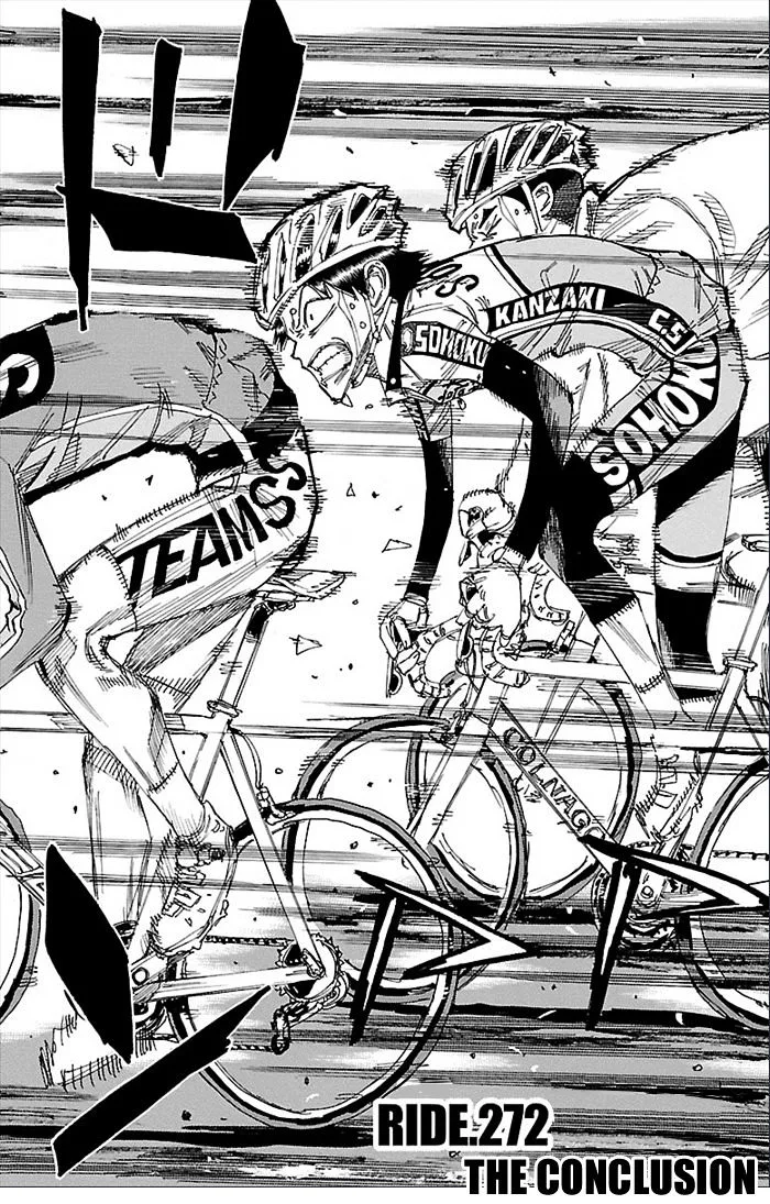 Yowamushi Pedal Chapter 272 page 2