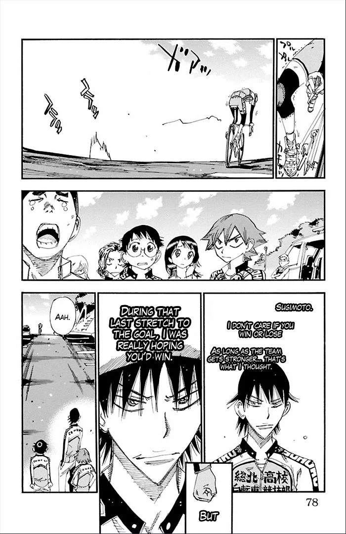 Yowamushi Pedal Chapter 273 page 11