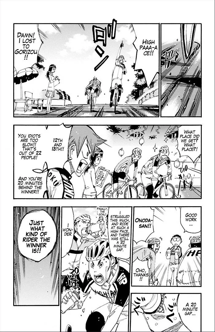 Yowamushi Pedal Chapter 273 page 14