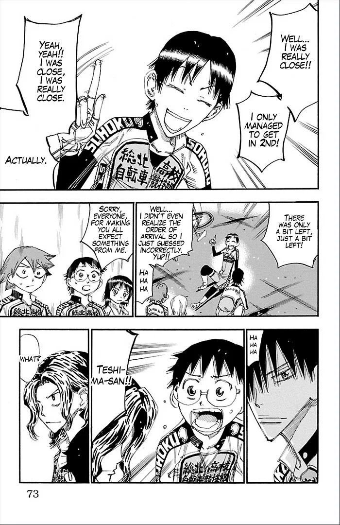 Yowamushi Pedal Chapter 273 page 6
