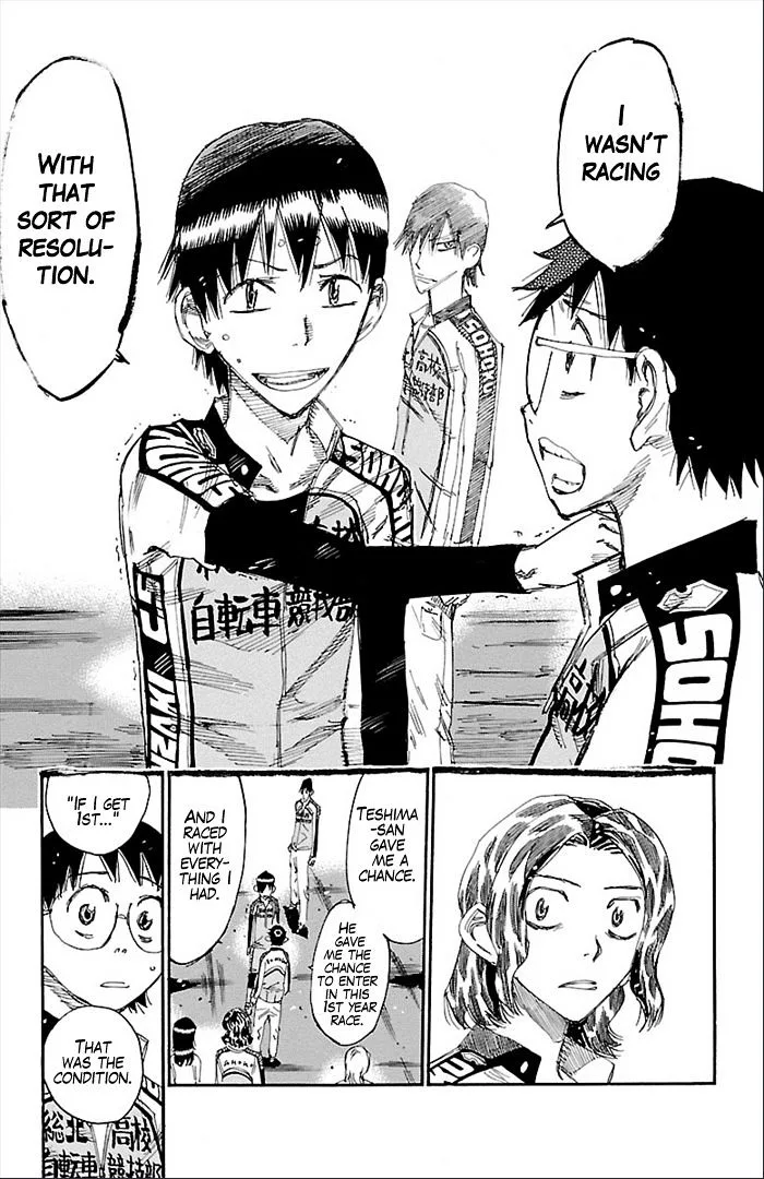 Yowamushi Pedal Chapter 273 page 8