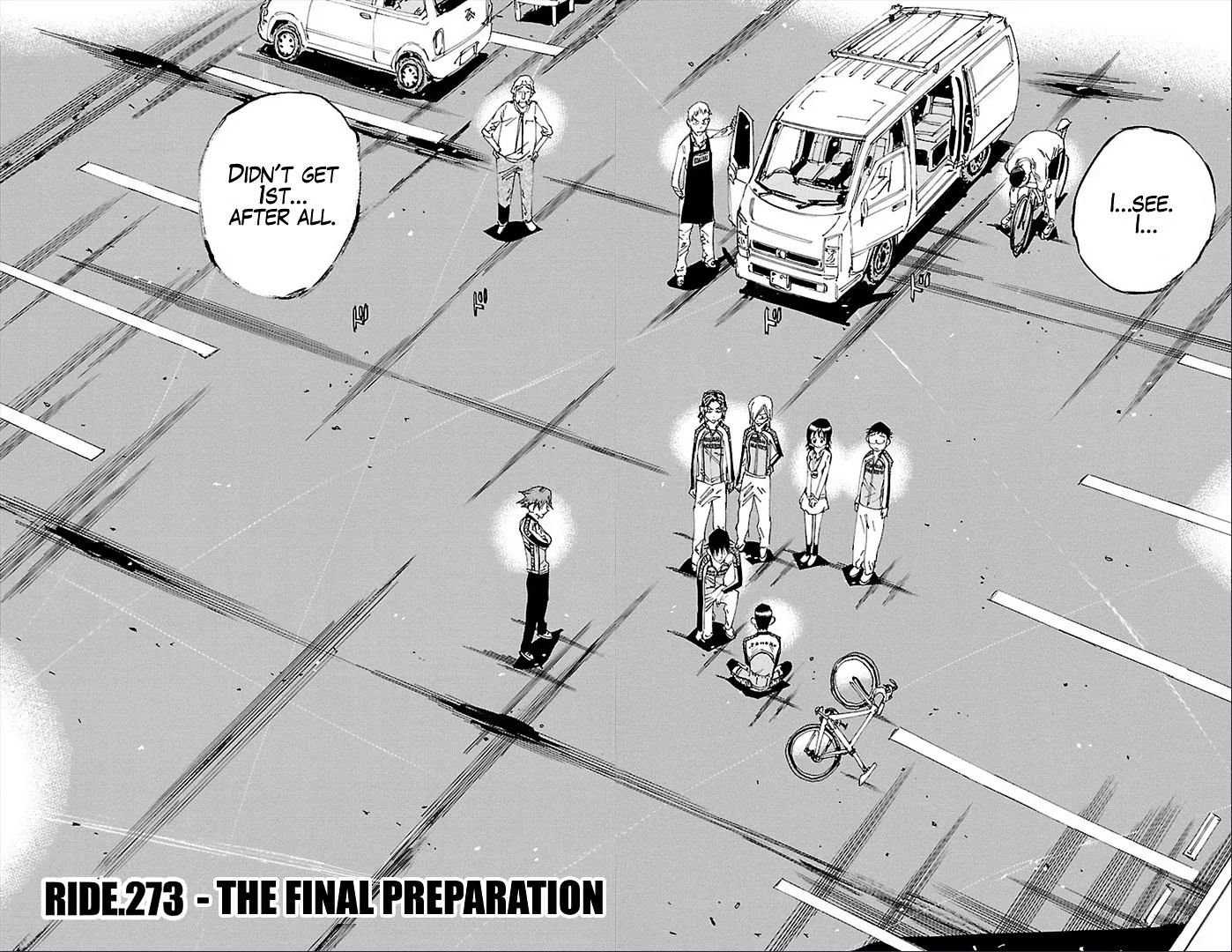 Yowamushi Pedal Chapter 273 page 4