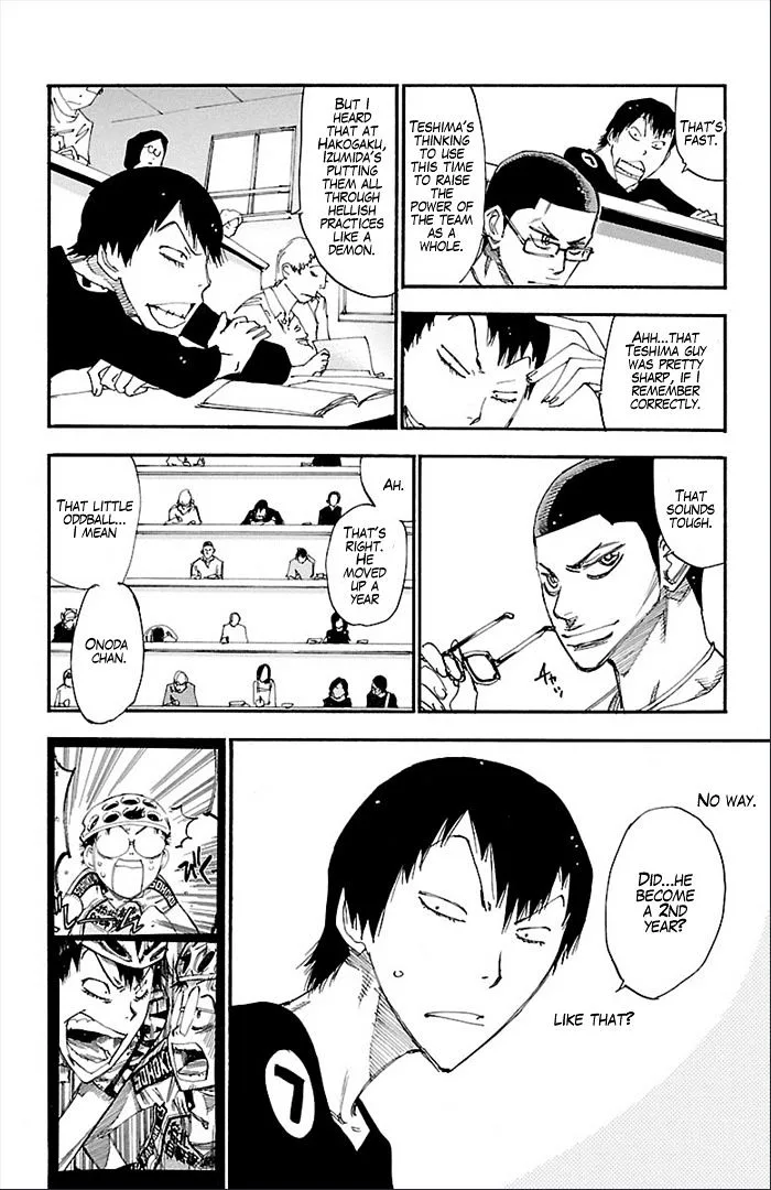 Yowamushi Pedal Chapter 274 page 19