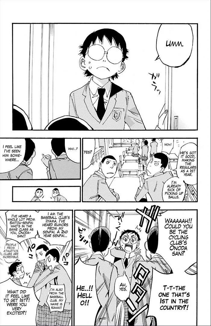 Yowamushi Pedal Chapter 274 page 8