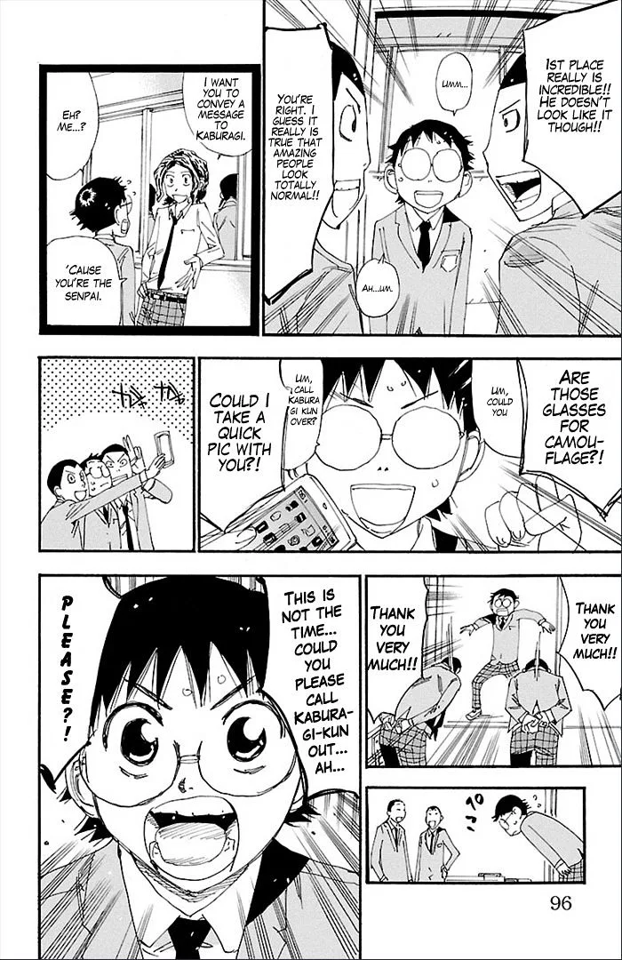 Yowamushi Pedal Chapter 274 page 9
