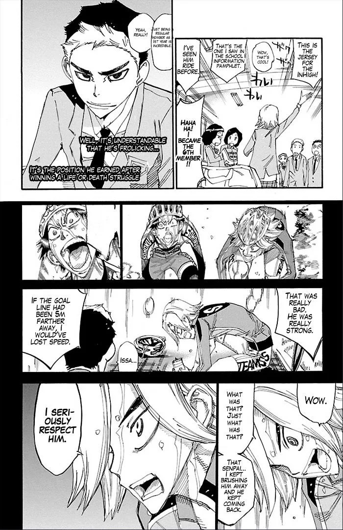 Yowamushi Pedal Chapter 274 page 5
