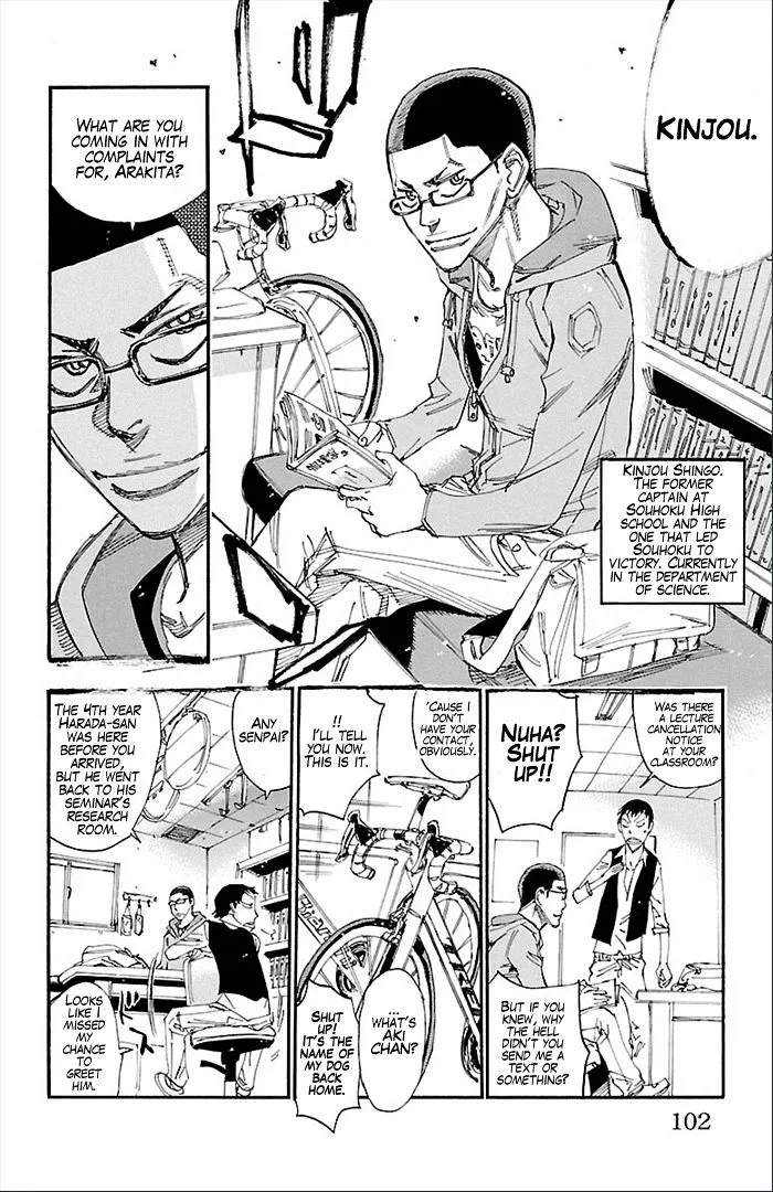 Yowamushi Pedal Chapter 274 page 15