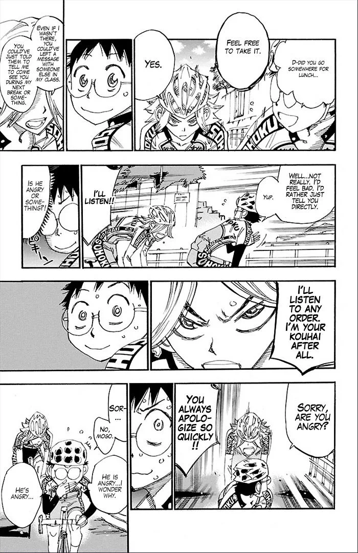 Yowamushi Pedal Chapter 274 page 22