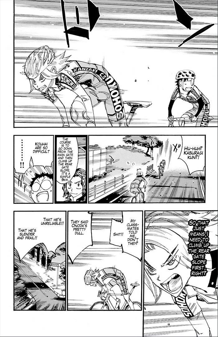 Yowamushi Pedal Chapter 274 page 23