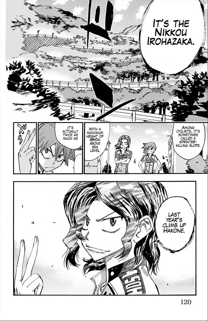 Yowamushi Pedal Chapter 274 page 32