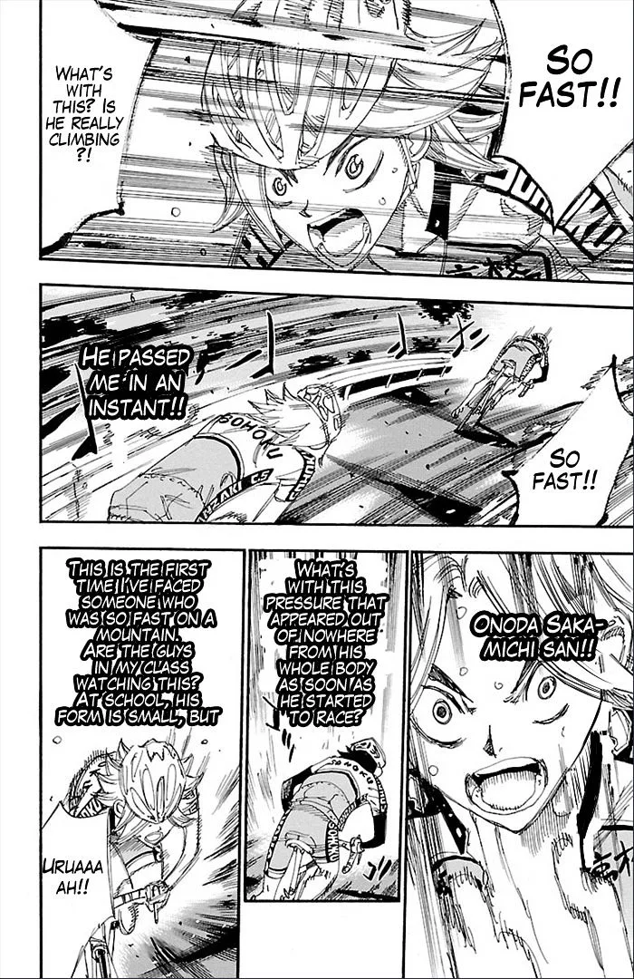 Yowamushi Pedal Chapter 274 page 28