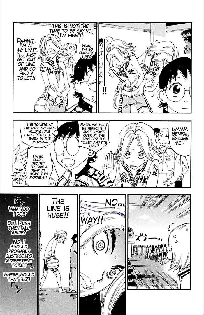 Yowamushi Pedal Chapter 275 page 8