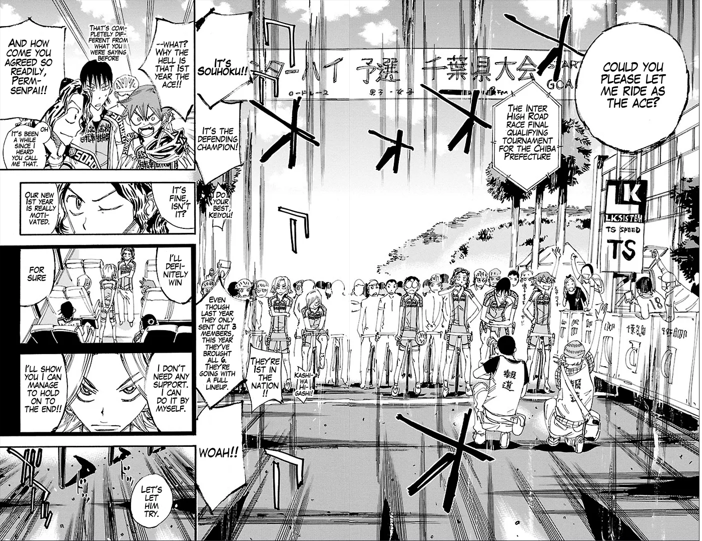 Yowamushi Pedal Chapter 275 page 15