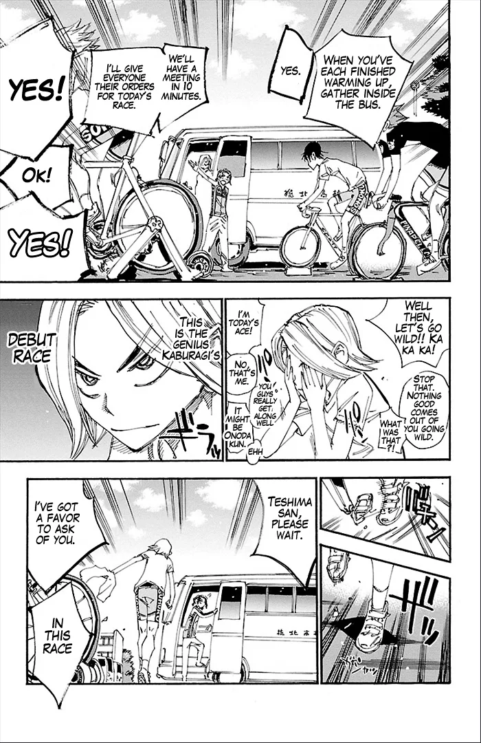 Yowamushi Pedal Chapter 275 page 14