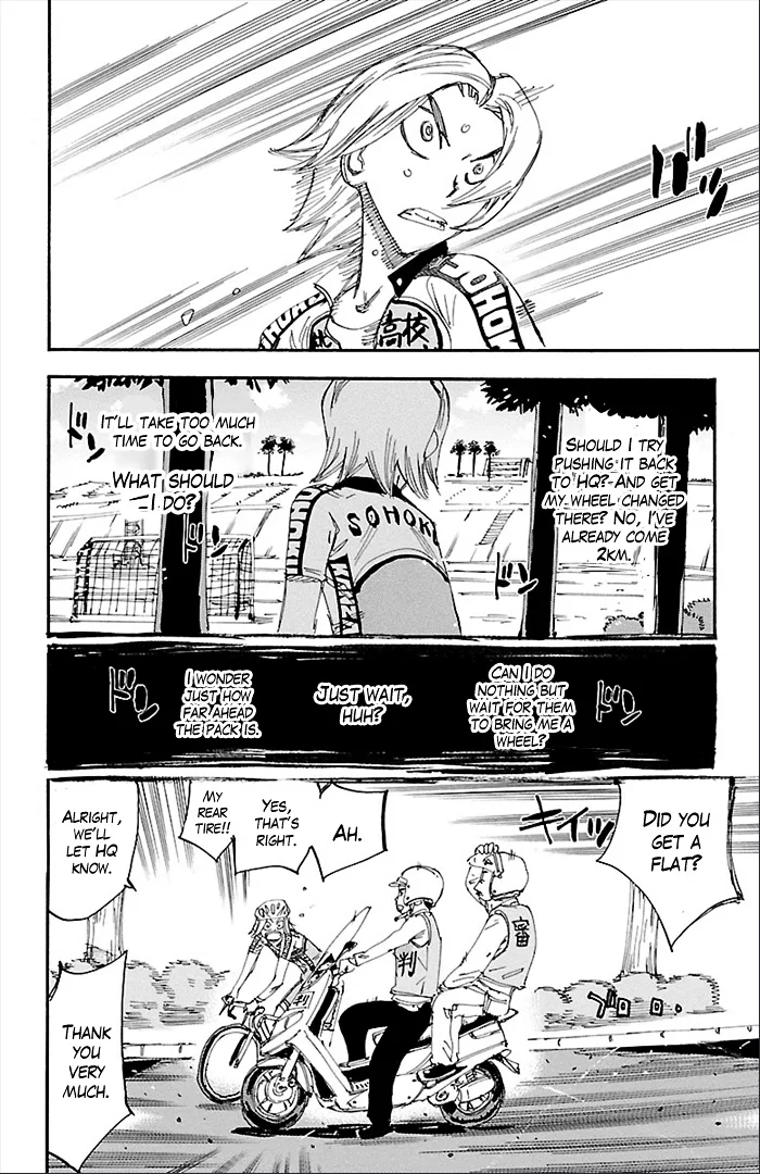 Yowamushi Pedal Chapter 276 page 7