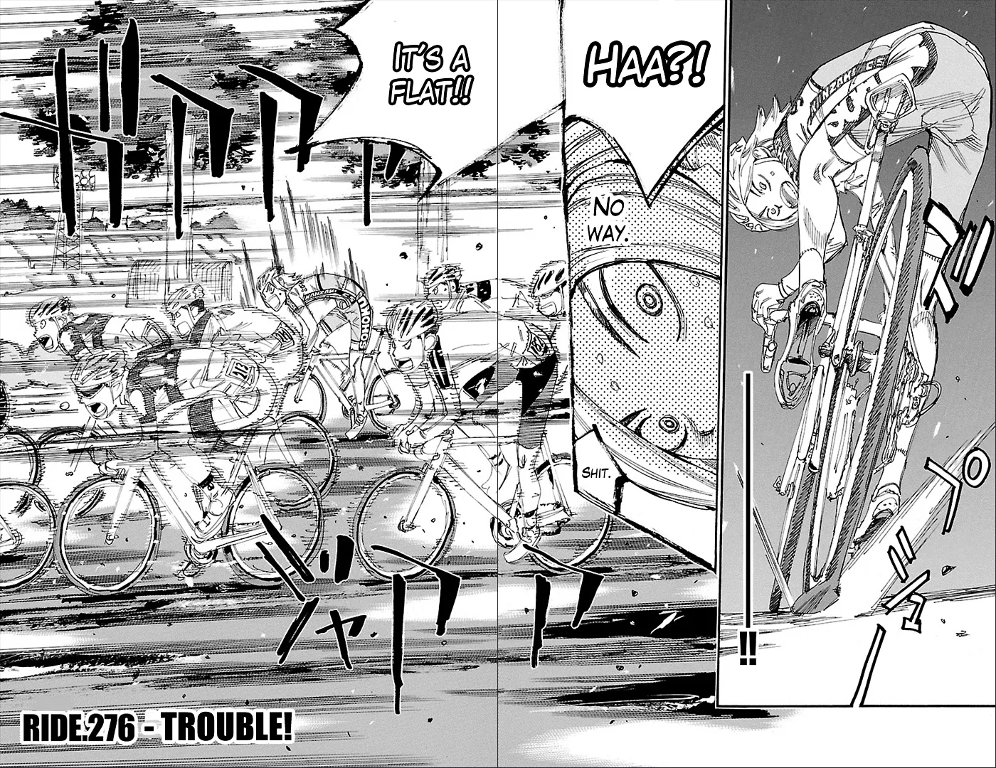 Yowamushi Pedal Chapter 276 page 4