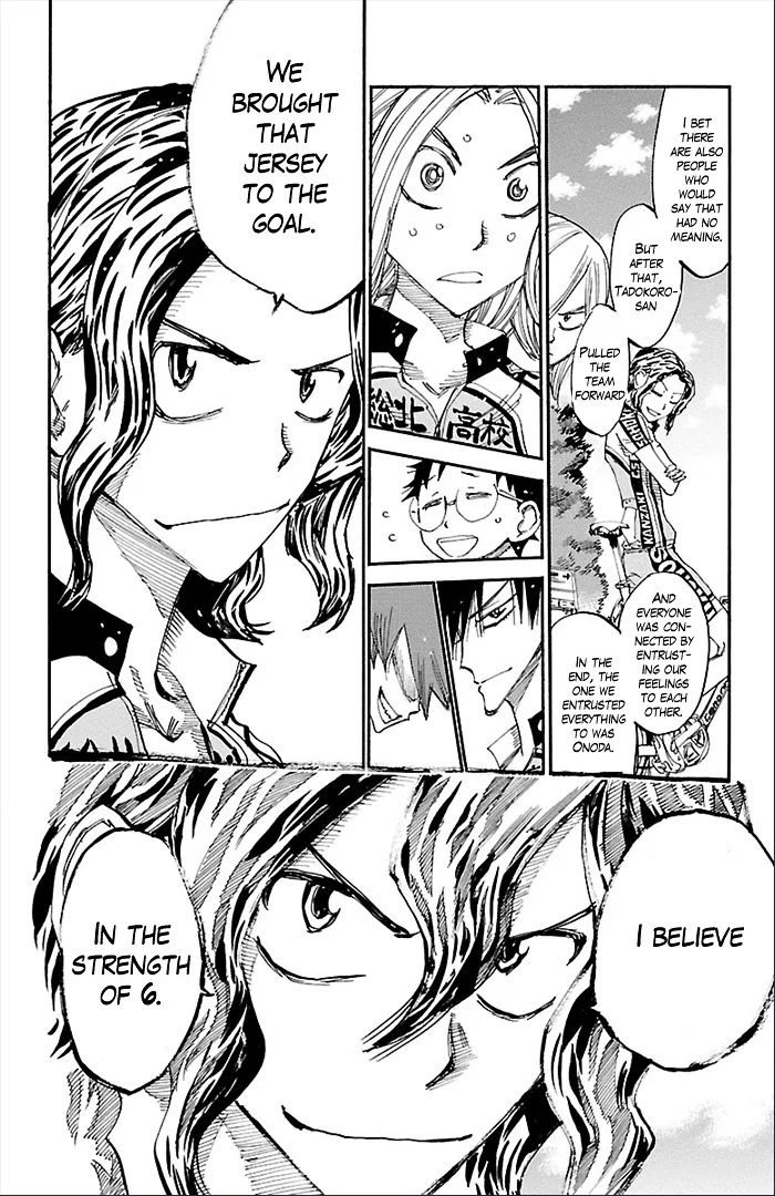 Yowamushi Pedal Chapter 276 page 14